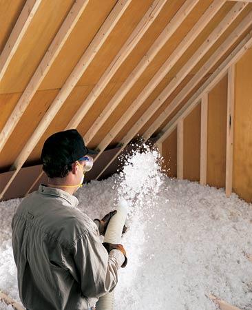 Blown-In Insulation - Attic 1