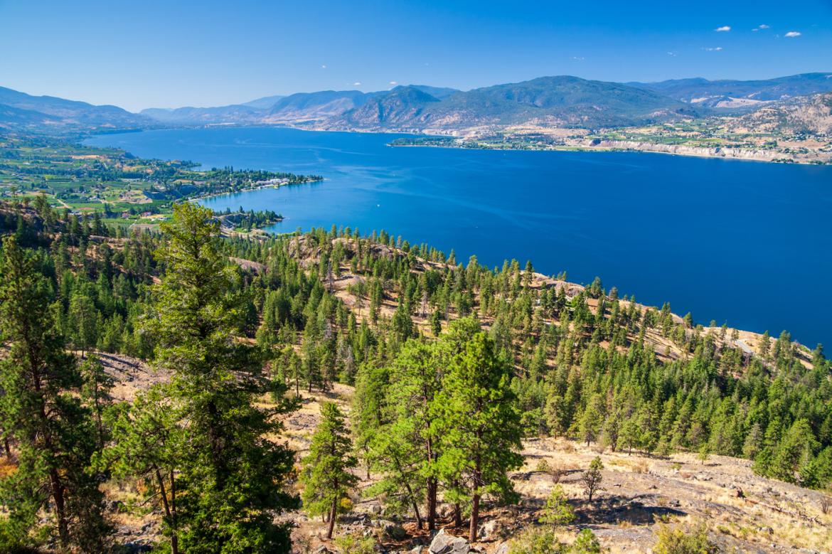 With dry, hot, sunny summers and cool, cloudy winters, the Central Okanagan is classified as an inland oceanic climate.