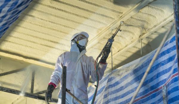 With its high R-Value rating, spray-foam is one of the best insulation types used to protect businesses and keep them up to code.  What You Need to Know About Insulation and Your Business | Okanagan Insulation Services