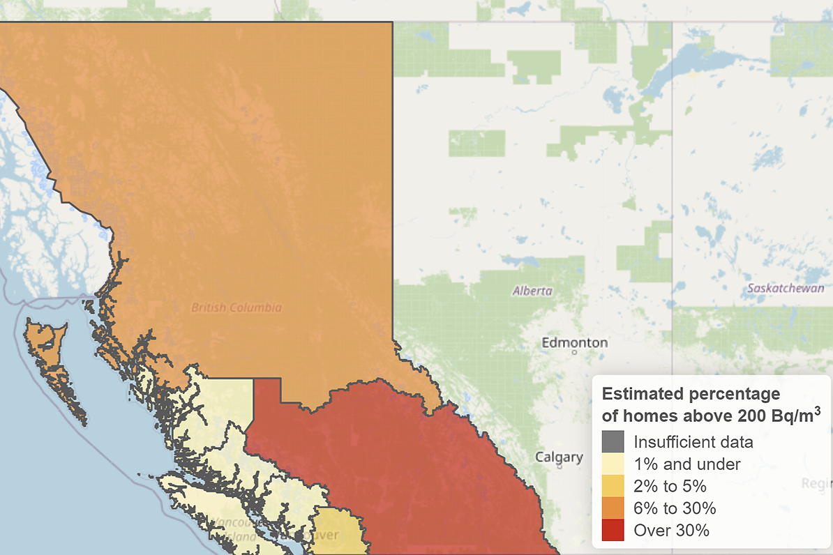 Radon map in BC